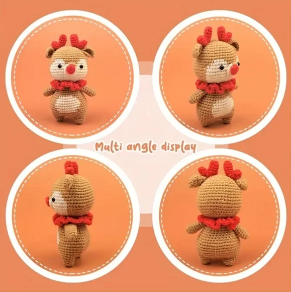 Baby Reindeer Crochet Kit - Picture 3 of 5